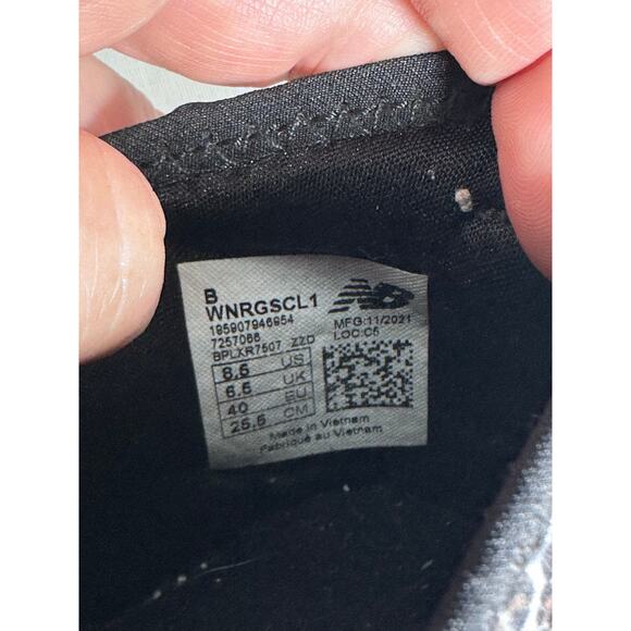 New Balance Women's Sz 8.5 Beige Nergize Sport Running Shoes Cheetah Print - Picture 7 of 11